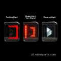 Lanternas traseiras de Jeep Wrangler de LED 3D